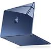 MOSISO Custodia Compatibile con MacBook Air 13 Cover M5 M4 M3 M2 2026 2025-2022 A3449 A3240 A3113 A2681, per MacBook Air 13,6'' display Liquid Retina Case Supera Bellezza Naturale,Cristallo Mezzanotte