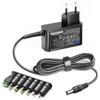 KFD 12V Alimentatore per Odys myBook 14 Pro,Caricatore per Onda Oliver Plus 1 et 2 15.6, Caricabatteria per Teclast F6 F7 F15, per Medion E3222 PC Portatile, per Koorui Curved Monitor 12V Adattatore