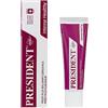President BALSAMO GENGIVALE PROFI PLUS con Clorexidina 0,5%. Lenitivo e protettivo. Per gengive irritate e sanguinanti, dopo interventi chirurgici, per portatori di protesi mobili o apparecchio. 30ml