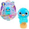 Bizak Animagic Let's GLO Ornitorrinco Mascota Electrónica y Lumínica, Blu, Gioco Sensoriale ed Esperienza Tattile, Corpo Estensibile, Galleggia e Brilla in Acqua, a partire da 4 Anni (64555204-1)
