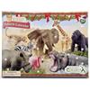 Collecta - Calendario dell'Avvento - 24 Mini Figure del Mondo Selvatico - Include 6 Carte AR - +3 (Deqube 90184303)