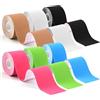 Zosenyer 6 Rotoli Kinesio Tape, 5cm x 5m Tape Kinesiologico, Impermeabile ed Elastico Taping Kinesiologico per Ginocchio, Spalla, Corpo, Plantare, Supporto Muscolare, Articolazioni, 6 Colori