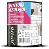 JOVIRA PINTURAS Vernice Per Piastrelle 750 ml | a Base d'acqua. Date un nuovo look alla vostra cucina e al vostro bagno (750 Millilitri, Grigio Humo). C-5