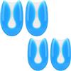 RTRTGS 2 Paia Cuscinetti Per Talloni In Gel, Protezioni Per Talloni In Gel, Protezioni Per Talloni In Silicone, Solette Ortopediche,Dolore Al Tallone, Uomini E Donne (35-39，40-45 Numero Di Scarpe)
