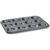 De Buyer Vassoio rettangolare di stampi monoporzione, 12 stampi di 7 cm diam, 4712.12