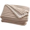 Appletree - Coperta in finta pelliccia naturale (180 x 130 cm) - morbida coperta in pelliccia sintetica naturale - coperta in pelliccia naturale - finta pelliccia di coniglio - coperta in finta