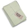 MEEMA Set di 4 strofinacci da cucina e strofinacci, grandi, 45 x 71 cm, in cotone riciclato, super assorbenti, verde salvia, asciugamani