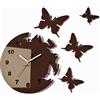 Flexistyle Z4C_9 Orologio a Parete, Acrilico, 30 Cm