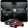 BSTW [2026 Aggiornamento] BSTW Compatibile con Renault Captur II 2020-2026 e Captur I 2013-2019 Parasole Parabrezza, Parasole Pieghevole Automatico Design con Coulisse Isolamento Termico e Protezione UV