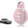 TOOMUME Cover Chiave TPU, Custodia Chiave Adatto per BMW Mini Cooper One/S/D/SD/SE Clubman Countryman Cabrio F54 F55 F56 F57 F60 R55 R56 R57, Copri Chiavi Guscio Chiave Auto Telecomando - Smart Key