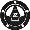 Asudaro Adesivo Tappo Serbatoio Carburante, Tappetino per Trazione e Protezione Del Serbatoio Compatibile con ZX6R 10R 12R 14R ZZ1400 Z750 Z800 Z1000 Ninja650R ER6N