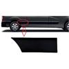 ATU Pannello posteriore destro modanatura striscia Trim (telaio corto L2) per Master III, Movano B, NV400 2011-2020 OE: 768F30006R, Nero