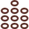 eMagTech 10 guarnizioni O-ring per aria condizionata, 8 x 14 x 3 mm, 4189236, compatibile con Ford C-Max 07-10