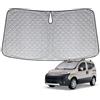 kswiown Copertura del Parabrezza Dell'auto Compatibile con FIAT Fiorino/Qubo/Peugeot Bipper/Citroen Nemo III 2007-2026, Parasole per Parabrezza per Auto Interno Pieghevole, Protezione Riflettente UV