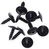 Cuigu Set di 10 Copri-Motore di Protezione paraspruzzi per Ruota Torx per VW Clips, 5 x 16 mm