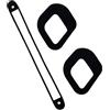 CANJPTON Guarnizioni di Tenuta per Fanali Posteriori Compatibili con Peugeot 107 Mk1 Citroen C1 Mk1 2005-2014