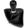 Viviance Coperchio del bagagliaio della leva del cambio pomello del cambio manuale compatibile con BMW Serie 1 E81 E87 E87 LCI E88 E82 - Nero 6 velocità