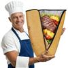 AUAUY Coperta per Barbecue per Riposare la Carne, Borsa Termica Riutilizzabile per Barbecue, Design ad Ampia Apertura, Mantenere la Carne Calda, Borsa per Picnic, Campeggio, Tacchino,Petto(21 Pollici)