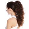 WIG ME UP - N609-V-2T30 Toupet Coda di cavallo Lunghi Voluminosi Ricci Ricci crespi Afro Kinks Mix Marrone castagna & Castano 45 cm