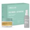 LAMUSELAB GOLD MASK Maschera Viso Antiage con trattamento Booster, Sebo regolatrice, Idratante e Protettiva, 2in1 Sebonormalizzante 100 ml