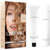 Wootapson Nourishing Hair Colour Cream, Colore per Capelli Vegetali Crema, Colorante, Instant Hair Dye Shampoo, Colore Naturale e Delicato, Adatto a Tutti i Tipi di Capelli-Sunset Orange