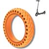 ECOVELO 1 Pcs Pneumatico 8.5 x 2.0 Solido 8,5" Gomme Antiforatura Antiscivolo per Monopattino Elettrico Scooter (Giallo)