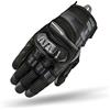 SHIMA X-BREEZE 2 Guanti Moto Uomo - Guanti Ventilati, Touchscreen, Estiva Textil con Protettore Nocche in Carbonio, Palmo Rinforzato (Nero, S)