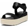 Sorel Cameron Flatform Sandal, Donna, Nero Black Chalk, 39 EU