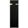 Cecotec Frigorifero Combinato 356L Bolero CoolMarket Combi 356i Black Glass E. Altezza 200cm, Larghezza 59,5 cm, Classe E, Tecnologia Multi Airflow, FreshnessFlex e HumidityFlex HUB