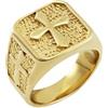 Breil Gioiello TJ3735 collezione SEAL, ANELLI da UOMO in ACCIAIO colore ORO misura 27 con SENZA PIETRE