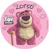 dekora - Disco in Ostia Commestibile Toy Story Lotso Ø20 cm - Decorazione per Torta di Compleanno Bambini - Cialda per Torte Senza Glutine - Adatta ai Vegetariani - 1 Unità