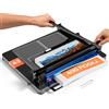ACROPAQ Taglierina per Carta A3 - Taglierina Professionale, Taglia fino a 400 Fogli, Base in Acciaio Pesante, Superficie Resistente ai Graffi, Blocco di Sicurezza - Taglia carta, Paper Cutter