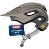 ABUS Casco MTB Cliffhanger MIPS - Casco da bicicletta per percorsi più esigenti - con protezione dagli urti MIPS & ampi fori di ventilazione - per uomo e donna - grigio, taglia S