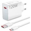 Xiaomi 120W HyperCharge Combo Type A Caricabatterie da Parete Ultra-Rapido GaN