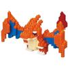 Kawada nanoblocco Pokémon Mega Charizard Y Set di Costruzioni Giappone W108 ×...