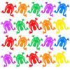 BAUCH 20 pezzi Rana Che Salta Giocattolo Dito,mini giocattolo a forma di rana,Gadget Compleanno Bambini con Giochi da Salto(colori casuali)