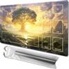 TCGMAT MTG Playmat - Tappetino da gioco con retro antiscivolo, ideale per gli appassionati di giochi di carte, tappetino da gioco TCG (Dawn of Hope Deck)