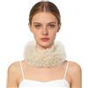 UniqKaliber Collare vittoriano brillante in rete per adulti, collare elisabettiano staccabile per Halloween e cosplay
