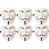 Ciao Set 6 Maschere Anonymous Vendetta Guy Fawkes