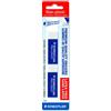 STAEDTLER 52650BK2 - Gomma in plastica, 2 pezzi