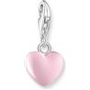 THOMAS SABO Ciondolo a forma di cuore, in argento Sterling 925 riciclato, 1993-007-9, misura unica, Argento sterling, Nessuna pietra preziosa