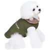 Izefia Cappotto del Cane Freddo Antivento Giacca Felpa Caldo Maglione Invernale Vestiti Spessi Gilet di Pelo Collare Serbatoio Cappotto del Cane per Il piccolo Gatto Medio