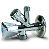 Anzapack 852078W - Chiave a squadra, rubinetto per lavatrice 1/2 x 3/4 x 3/8
