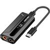 MECHEN AP10 - Amplificatore per cuffie DAC con ES9028Q2M & ES9603Q, supporta 384 kHz/DSD256, doppia uscita 3,5 mm+4,4 mm, per smartphone/PC/laptop/lettore