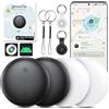 FUYAOSC Android Air Tracker, 4 PCS Bluetooth Localizzatore Chiavi Compatibile con Trova Dispositivo(Solo Android), Smart Tracker Tags per Portafogli,Chiavi,Zaini