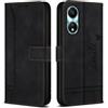 Bravoday Cover per Honor X5 Plus/Honor X5 Plus, Flip Custodia in Pelle PU con Slot per Schede, Portafoglio Custodia per Honor X5 Plus/Honor X5 Plus, Nero