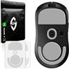 SensoryBoost HPS Skates (set da 2) - Compatibile con Logitech G Pro X Superlight 2c - Piedini per mouse di ricambio per equilibrio tra velocità e controllo - PTFE - liscio, arrotondato e durevole |