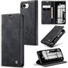 Sojlecyu Cover per iPhone 16e Custodia, a Libro Portafoglio in Premium Pelle PU Porta Carte Flip Case Supporto Protezione Case Cover per iPhone 16e, Nero