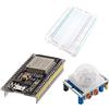 AZDelivery Starter Kit ESP32 Dev Kit C NodeMCU - HC-SR501 PIR Rilevatore di Movimento Proiezione con Mini Breadboard compatibile con Arduino incluso un E-Book!