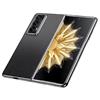 GIOPUEY Cover Compatibile con Honor Magic V2, Pelle PU + PC Rigido Custodia, Speciale Struttura in Pelle Case，Anti-Impronta, AntiGraffio - Black